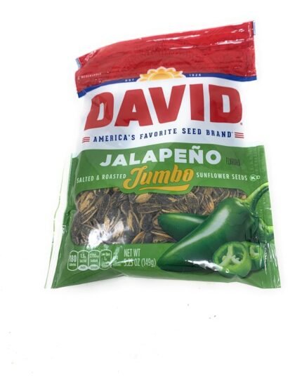 David Seeds Sunflower Seeds, Jalapeno, 5.25 Oz