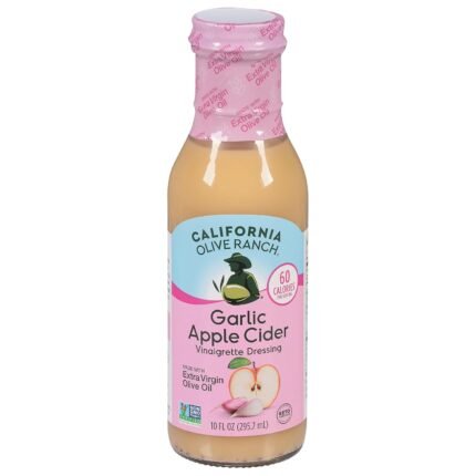 California Olive Ranch Garlic Apple Cider Dressing, 10 Oz