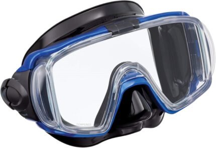TUSA Sport UM31 Adult Visio Tri-Ex Mask, Black/MB, One Size