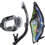 TUSA Sport Adult Imprex 3D Purge Mask, Black/Black