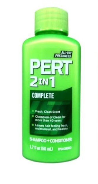 Pert 2 in 1 Shampoo & Conditioner Classic Clean, 1.70 Oz