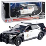 Motormax 2022 Ford Explorer Police Interceptor Utility LAPD