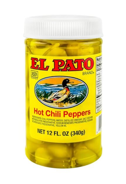 El Pato Hot Chili Peppers, 12 Fl Oz