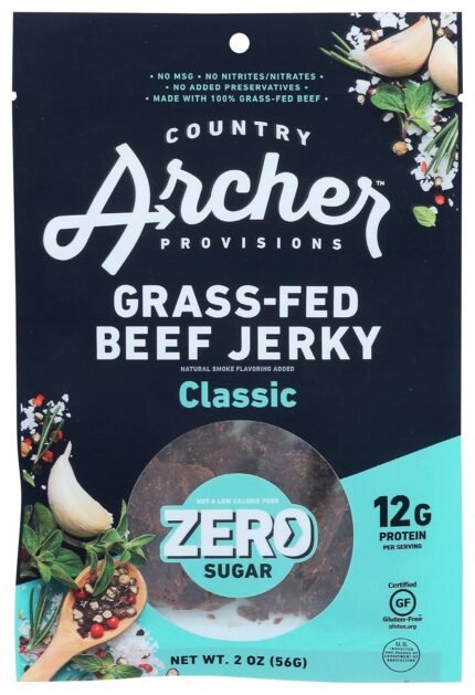 Country Archer Classic Flavor Beef Jerky, 2 Oz
