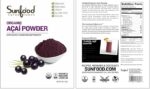 Sunfood Superfoods Organic Acai Powder, 4 Oz - Image 2