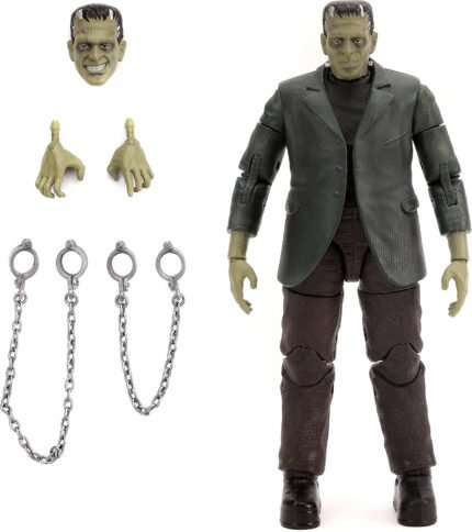 Jada Toys Universal Monsters 6" Frankenstein, 31958, Black