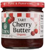 Eden Organic Cherry Butter, Montmorency Cherries, 8 Oz