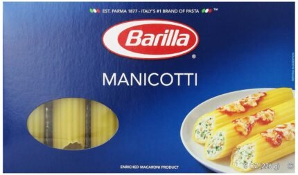 Barilla Manicotti Pasta, 8 Oz