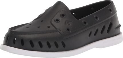 Sperry Men's Authentic Original Float Boat Shoe, Black, 9