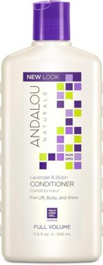 Andalou Naturals Lavender and Biotin Conditioner, 11.5 Oz