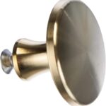 Staub 4 Cm Round Brass Knob for Cocottes, Gold, Large