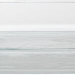 Pyrex Basics 3 Qt Glass Oblong Baking Dish, Clear 8.9"x13.2"