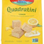 Loacker Quadratini Lemon Wafers, 8.82 Oz