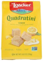 Loacker Quadratini Lemon Wafers, 8.82 Oz