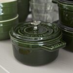 Staub Cast Iron 0.25 Qt Mini Round Cocotte, Basil - Image 5