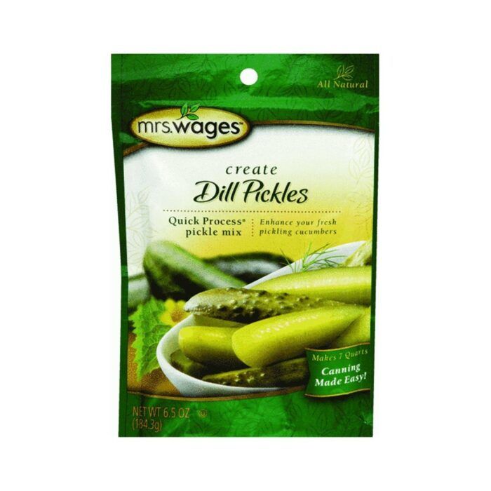 Mrs. Wages Create Dill Pickles Mix, 6.5 Oz - Image 1