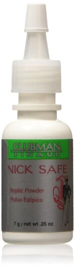 Clubman Pinaud Nick Safe Styptic Powder, .25 Oz
