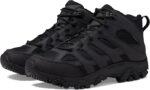 Merrell Men's Moab 3 MID Tactical Waterproof, Black, 10