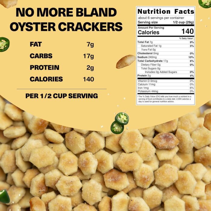 Wicked Minis Snacking Crackers, Jalapeño Cheddar, 6 Oz - Image 2