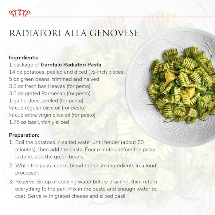 Radiatori Garofalo Macaroni, 16 Oz - Image 8