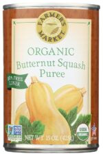 Farmer's Market Foods Butternut Squash Puree, 15 Oz