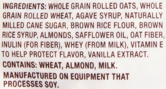 Back to Nature Vanilla Almond Agave Granola, 11 Oz - Image 3