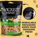 Wicked Minis Snacking Crackers, Jalapeño Cheddar, 6 Oz - Image 5