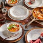 Corelle Leaf Stitch Dinnerware Set, 12 Ct - Image 5