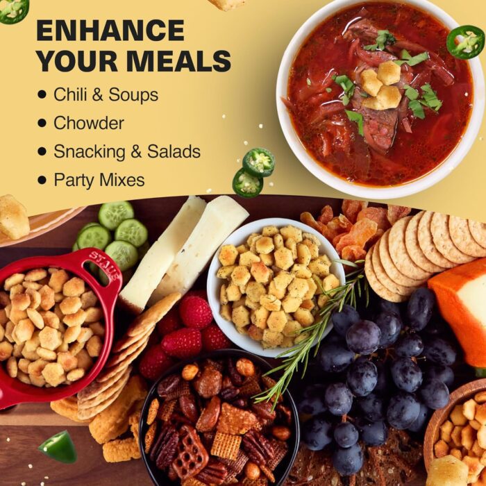 Wicked Minis Snacking Crackers, Jalapeño Cheddar, 6 Oz - Image 6