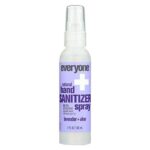 Everyone Hand Sanitizer Spray, Lavender + Aloe, 2 Fl Oz