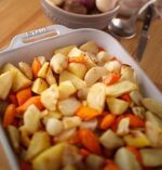 Staub Double Handle Rectangular Dish, White, 13" x 9" - Image 2