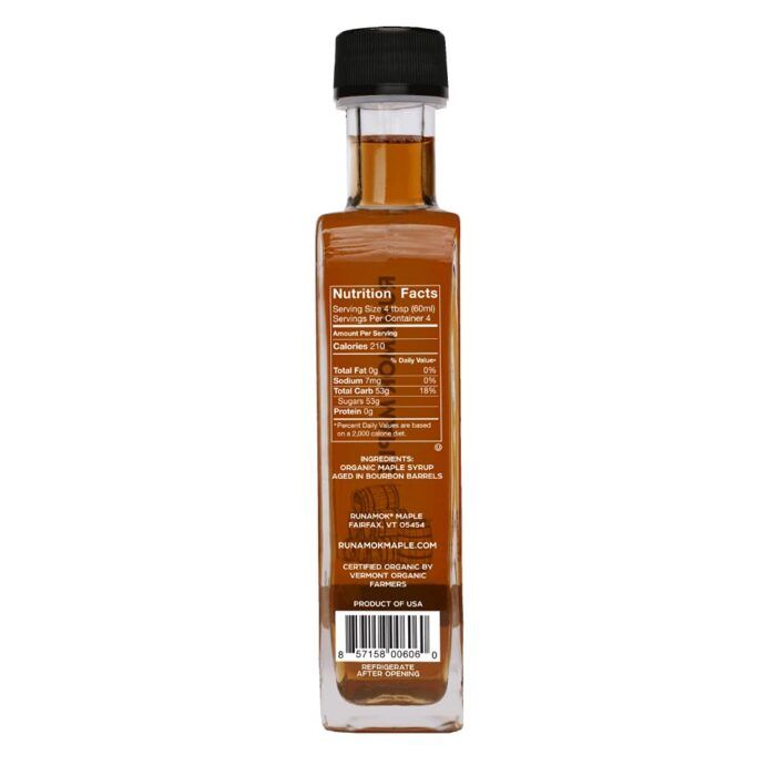 Ronamok Vermont Organic, Maple Syrup, 8.45 Fl Oz - Image 2