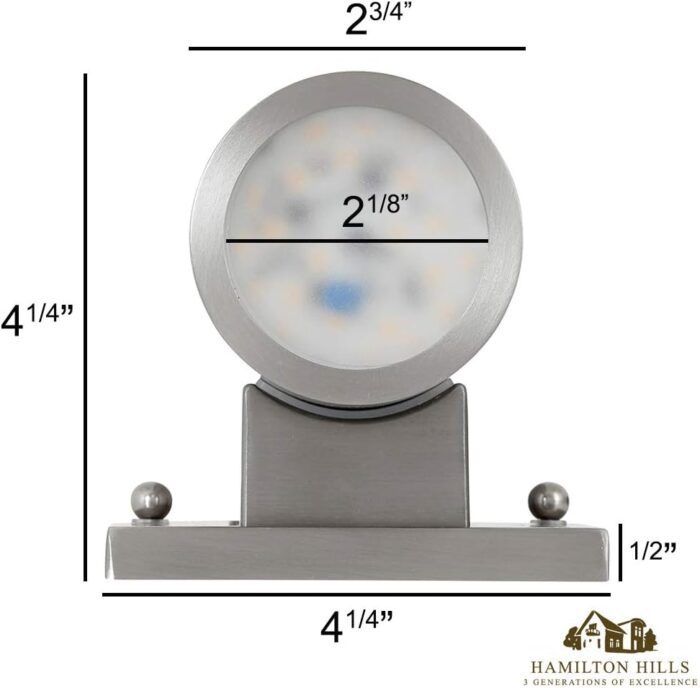 Hamilton Hills Outdoor Wall Sconce Up Down Cylinder Light, 8" - Image 2