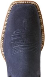 Ariat Men's Booker Ultra Square Toe Chelsea Boots, Navy Suede, 12 - Image 3