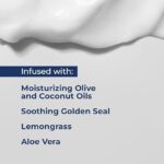 Kiss My Face Moisture Shave Fragrance Free 4-In-1, 11 Fl Oz - Image 3