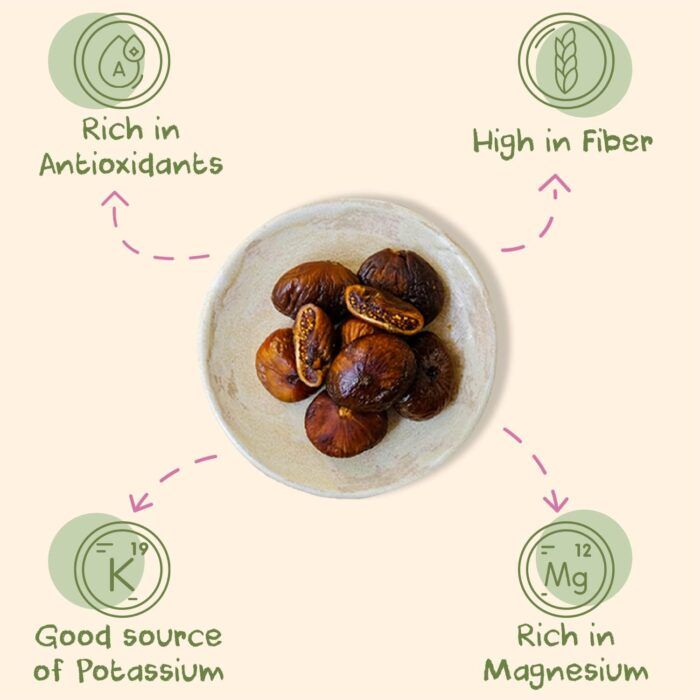 Sunny Fruit Organic Dried Smyrna Figs, 8.8 Oz - Image 3