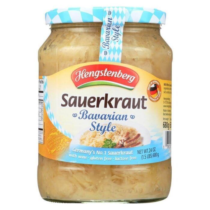 Hengstenberg Bavarian Style Sauerkraut, 24 Oz - Image 1