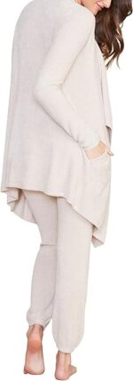 Barefoot Dreams CozyChic Lite Island Wrap, Stone, S-M - Image 2