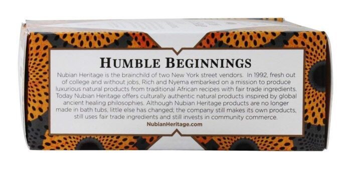 Nubian Heritage Black African Soap Bar, 5 Oz - Image 2