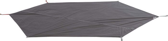 Big Agnes Copper Spur Bikepack Tent Footprint, Gray, 3 Person - Image 1