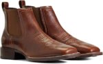 Ariat Men's Booker Ultra Square Toe Chelsea Boots, Royal Brown, 12 - Image 2