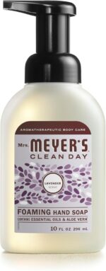 Mrs. Meyer's Hand Soap, Essential Oils & Aloe Vera, 10FL Oz