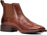 Ariat Men's Booker Ultra Square Toe Chelsea Boots, Royal Brown, 12 - Image 3