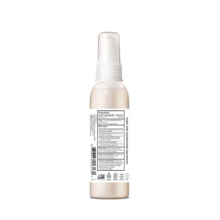 Everyone Hand Sanitizer Spray, Lavender + Aloe, 2 Fl Oz - Image 2