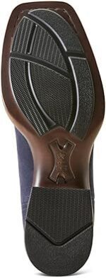 Ariat Men's Booker Ultra Square Toe Chelsea Boots, Navy Suede, 12 - Image 5