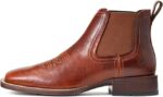 Ariat Men's Booker Ultra Square Toe Chelsea Boots, Royal Brown, 12 - Image 4