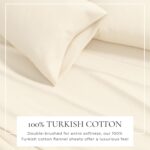 Great Bay Home Flannel Sheet Set Queen Size - Image 3