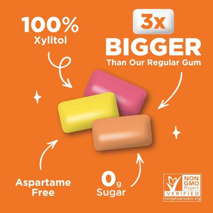 PUR Gum Aspartame Free Chewing Gum, 20 Ct - Image 5