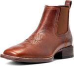 Ariat Men's Booker Ultra Square Toe Chelsea Boots, Royal Brown, 12