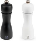 Peugeot Tahiti Black Pepper Mill and White Salt Mill, 6 Inch